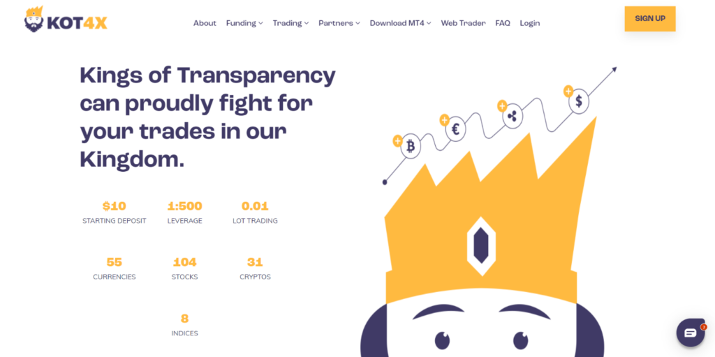 kings of transparency сайт брокера