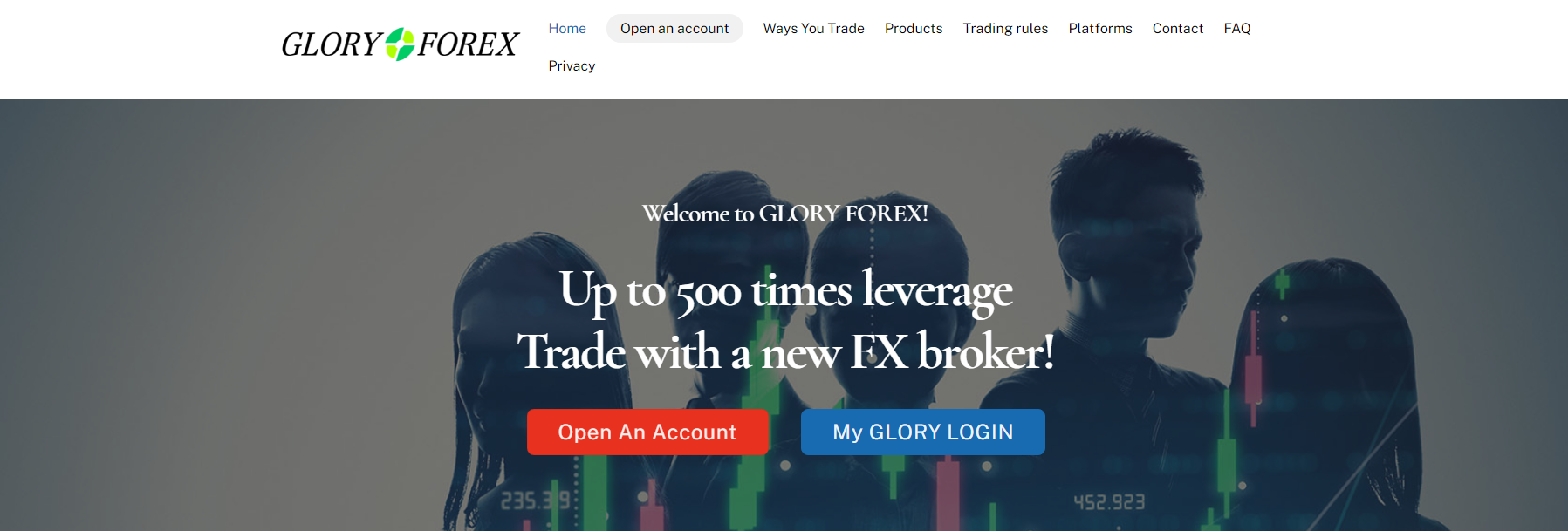 glory forex официальный сайт 