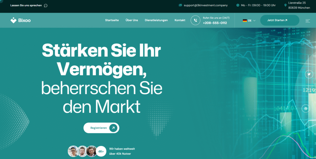 Bedingungen und Handelsmöglichkeiten
