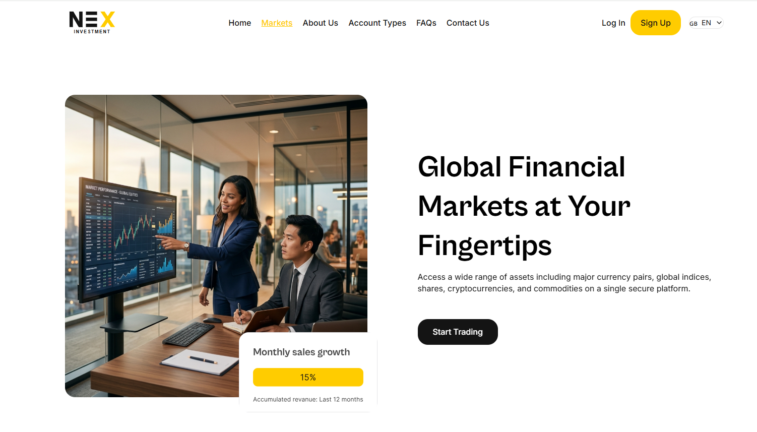 Финансовый обзор Nex Investment: перспективный брокер с акцентом на технологии